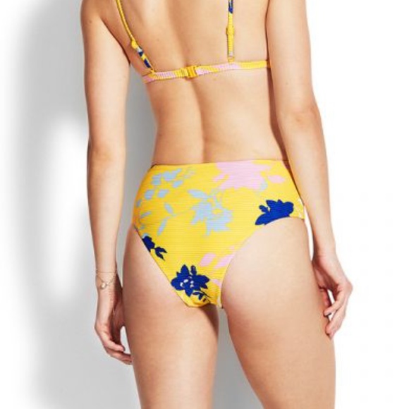 NWT $72 SEAFOLLY US 6 / AU 10 FLORENCE HIGH WAIST CHEEKY BOTTOM - Picture 1 of 9